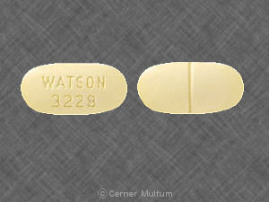 Image of Acetaminophen-Hydrocodone 750 mg-10 mg-WAT