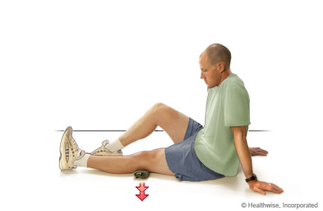 Isometric exercise for the quadriceps