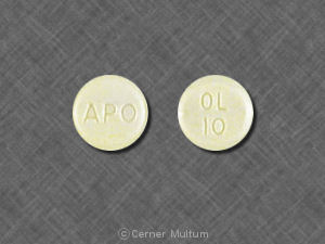 Image of Olanzapine ODT 10 mg-APO