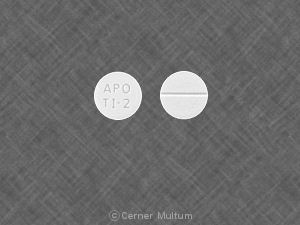 Image of Tizanidine 2 mg-APO